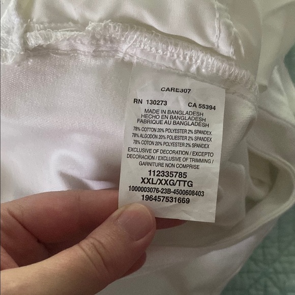 Lee Women's White Denim Overalls - Picture 5 of 6